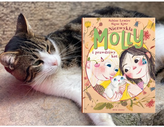 „Niezwykła Molly i prawdziwy kot” Sabine Lemire